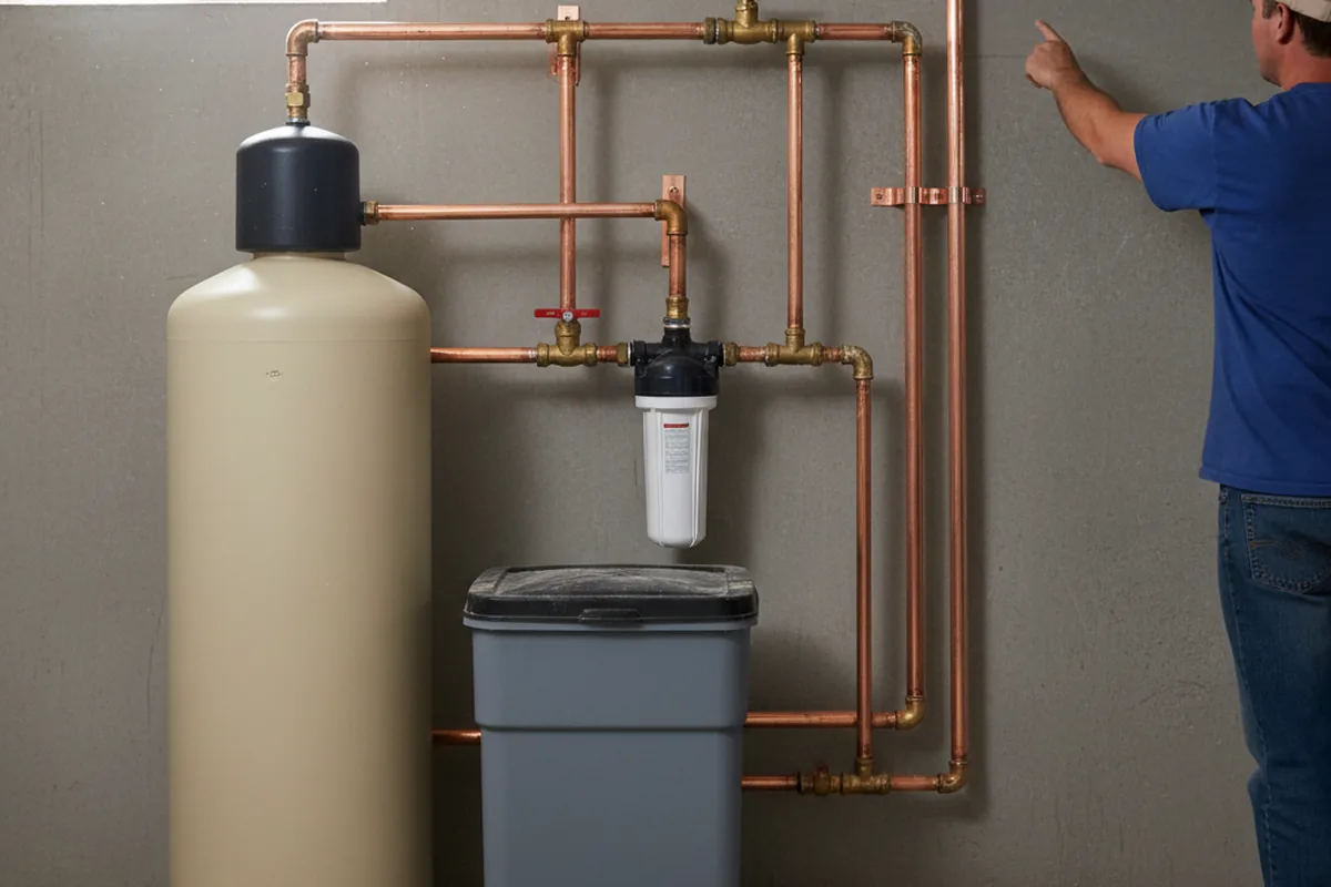 Whole-house water treatment system installed in Greenfield